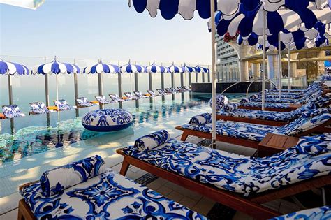 dolce gabbana beach dubai
